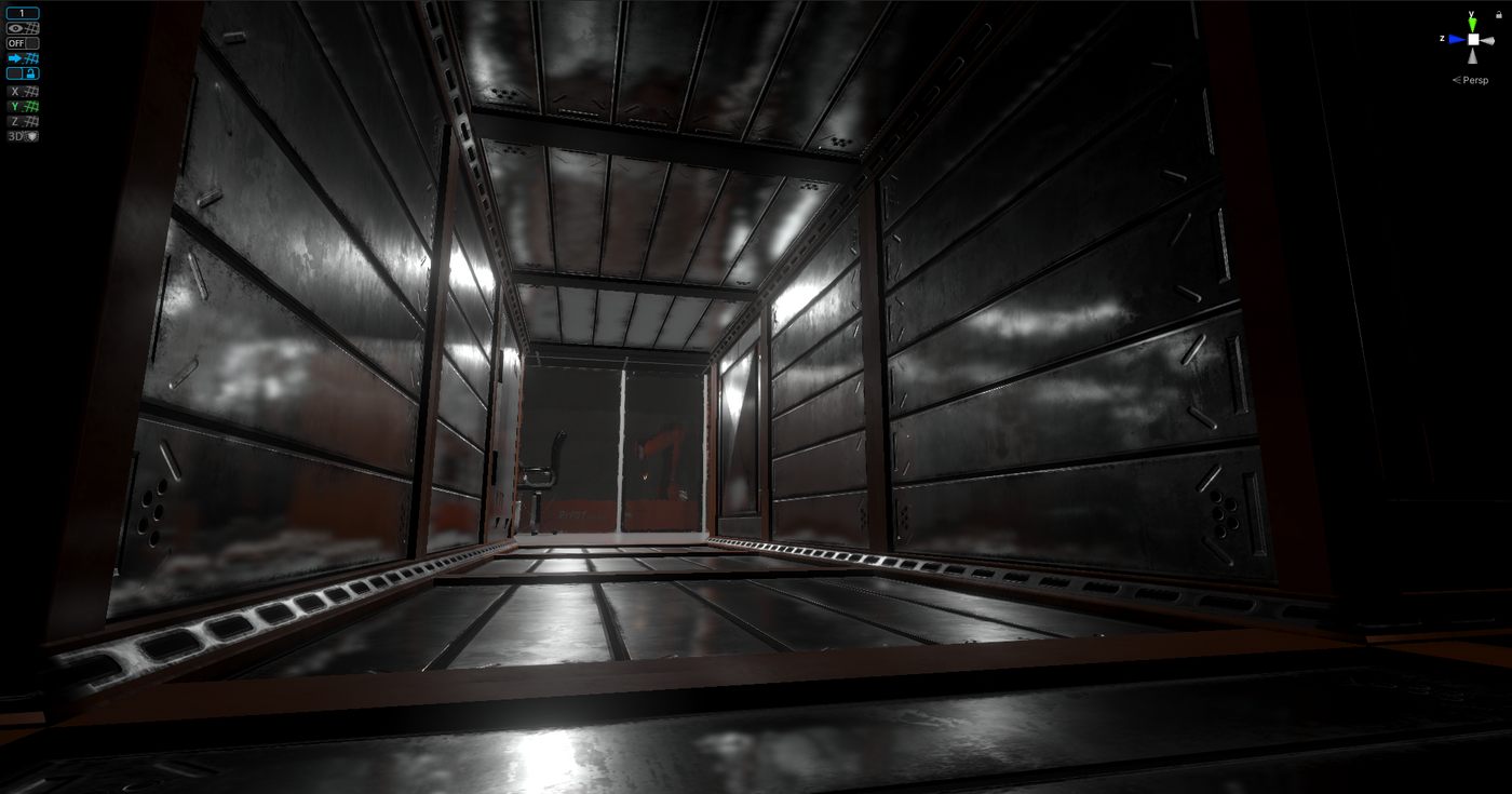 Project S: dark metal corridor